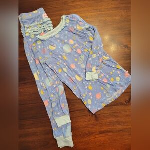 Ruffle Butts Bamboo Pajama Set